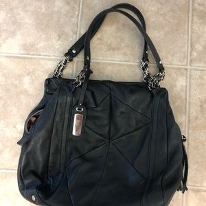 B. Makowsky leather handbag